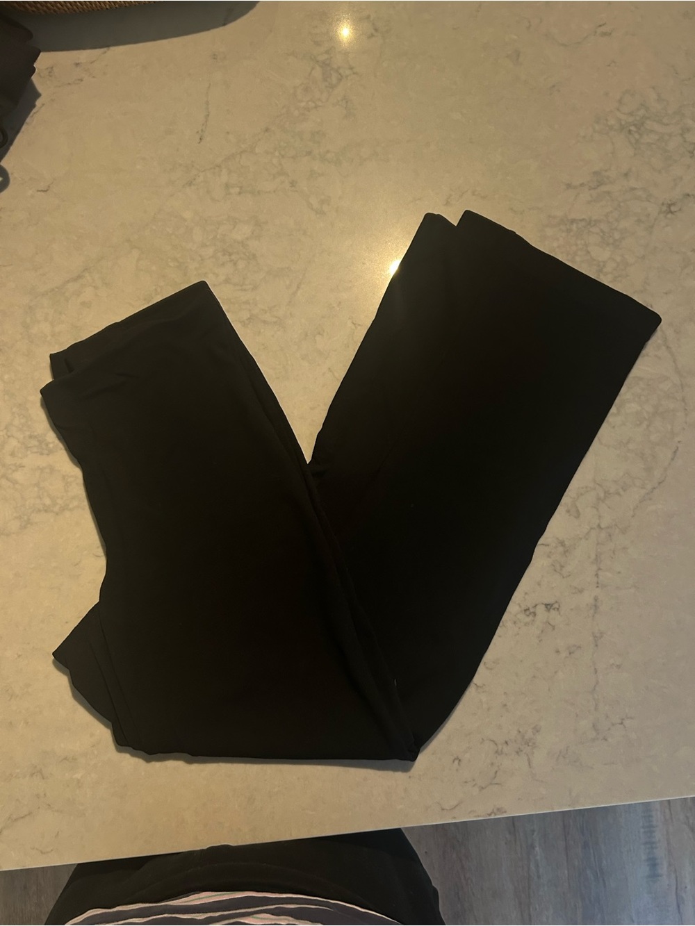 Eileen Fisher Black Stretch Knit Pants